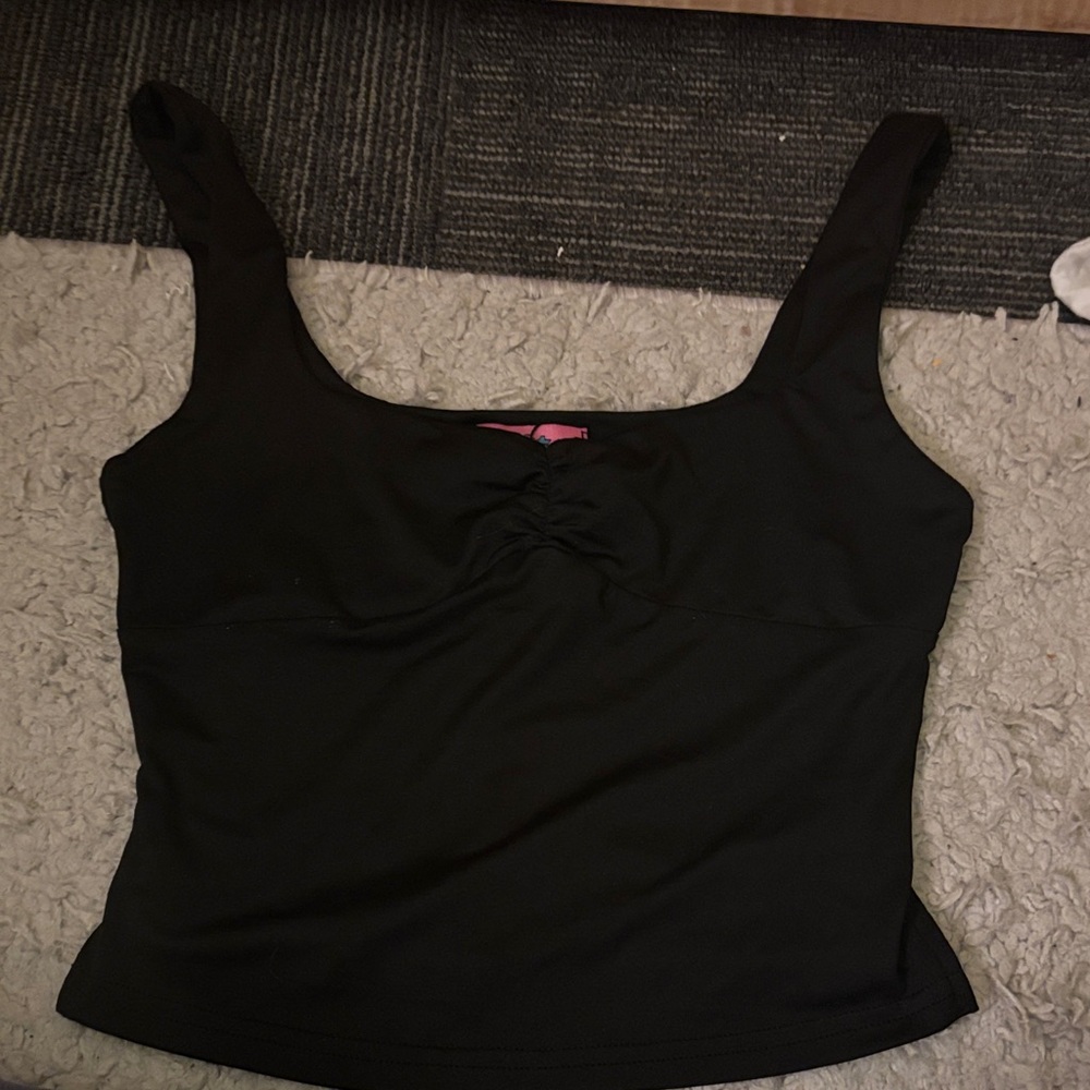 Edikted Black Crop Top never worn